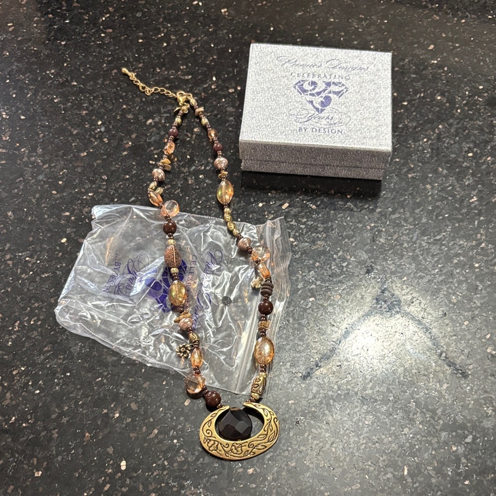 Rustic AGP 18” Necklace. 20155 Rustic - Premier Designs new with box